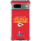 NFL Kansas City Chiefs Super Bowl LVII Champions Google Pixel 7a Clear Case
